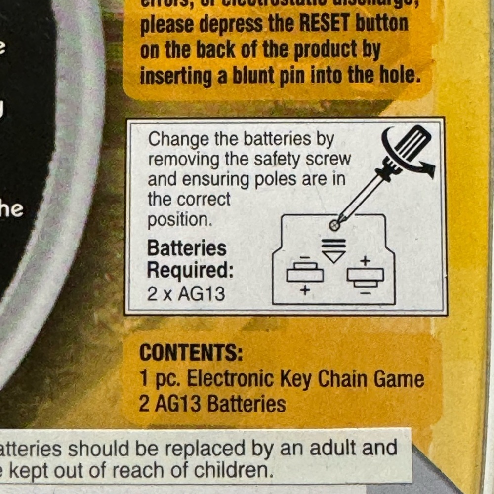Techno Source Super Pinball‎ LCD Video Game Handheld Key Chain 2006 Unopened - Picture 6 of 7